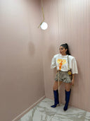 T-shirt Barock “Nirvana” bianca