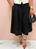 Bermuda 7/8 baggy black
