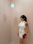 Dress Formentera pizzo bianco