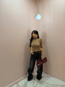 Body manica 3/4 animalier