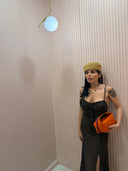 Dress Belen marrone