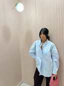 Camicia oxford azzurra