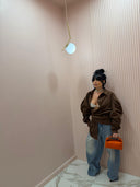 Camicia marrone over