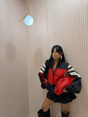Mini dress sporty rosso