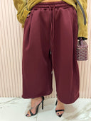 Bermuda tuta bordeaux