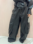 Pantalone ecopelle