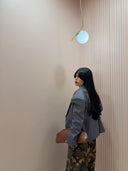 Blazer avvitato grigio