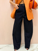 Jeans balloon dark denim