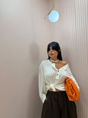 T-shirt oversize serafina bianca