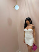 Dress tubino bianco