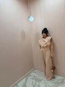 Jumpsuit Safari cipria