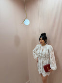 Dress Amour lace bianco