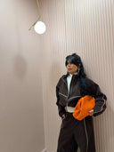 Coordinato chicago marrone