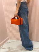 Jeans vita bassa lavaggio scuro