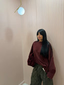 Maglia long sleeve oversize