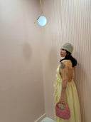Dress Rouches giallo
