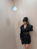 Blazer avvitato black