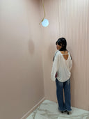 Jeans ballon dark denim