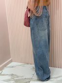 Jeans brillantini sul retro