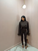 Leggings brown