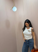 Canotta mood Coperni bianca