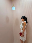 Dress Formentera pizzo bianco