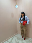 Camicia oversize azzurra
