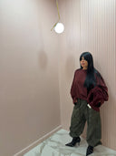 Pantalone cargo mimetico