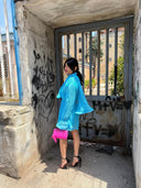 Dress “Promessa” turchese