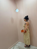 Top bustino beige