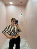 Camicia righe B&W