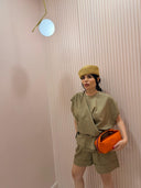 Coordinato “summer essential” fango