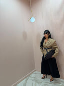 Blazer trasversal camel