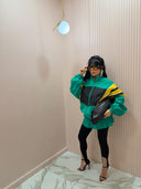 Dress nylon green