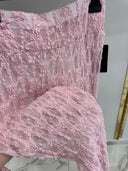 Leggings ghetto rosa pizzo
