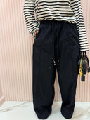 Pantalone cargo nero