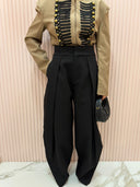 Pantalone nero mood z*** nero