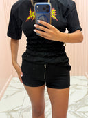 Shorts zip