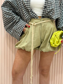 Shorts palloncino beige
