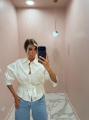 Camicia con cinturina