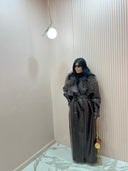 Trench ecopelle choco