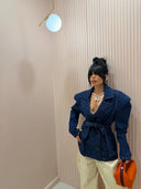 Blazer  Denim avvitato con spallina