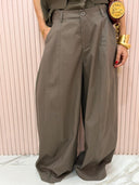 Pantalone palazzo verde