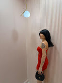 Dress tubino rosso