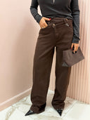 Jeans trasversal brown