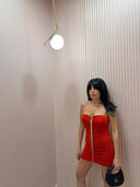 Dress tubino rosso