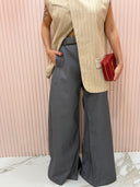 Pantalone palazzo grigio