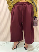 Bermuda tuta bordeaux