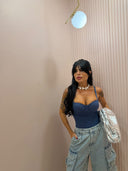 Body modellante blu