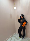 Coordinato alexa marrone
